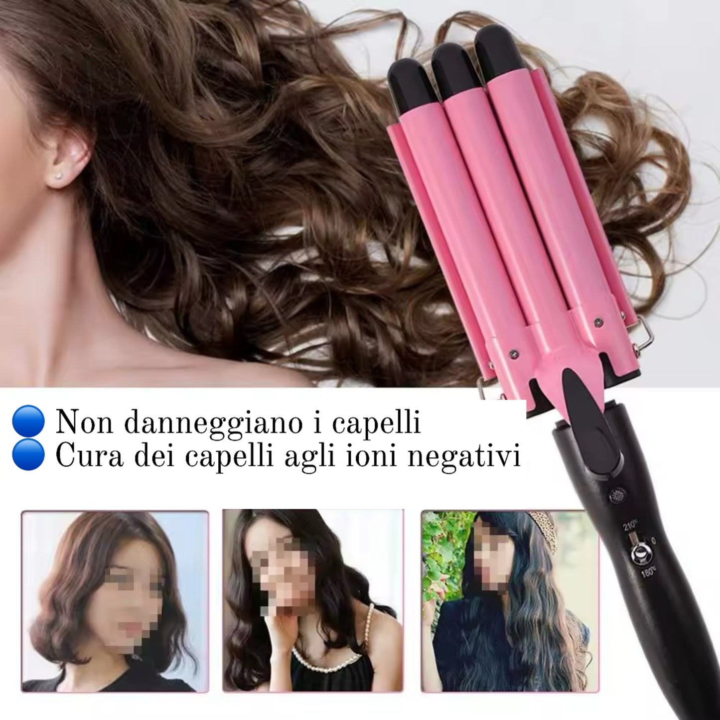 Piruvi | Arricciacapelli a 3 onde